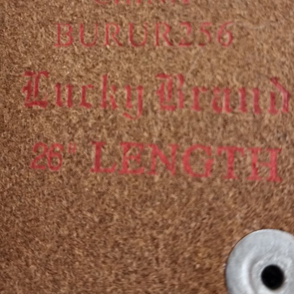 Vintage Lucky Brand Braided Weave Distressed Belt Size 26 - Picture 10 of 15